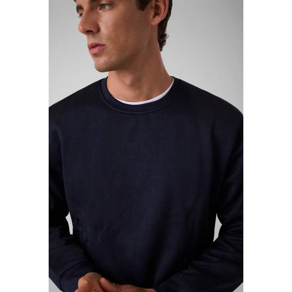 Felpa da uomo GUESS M6YQ27 K4248 cotone tecnico