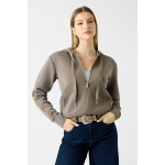 Felpa da donna GUESS W6YQ16 K4354 New Hooded Scuba