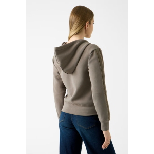 Felpa da donna GUESS W6YQ16 K4354 New Hooded Scuba