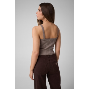 Top in maglia da donna GUESS W6YR25 Z0972 Carmen