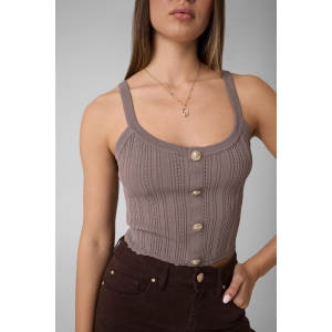 Top in maglia da donna GUESS W6YR25 Z0972 Carmen