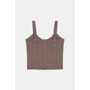 Top in maglia da donna GUESS W6YR25 Z0972 Carmen