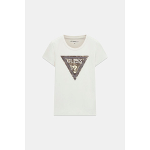 T-Shirt da donna GUESS W6YI31 K4350 Snake Triangle