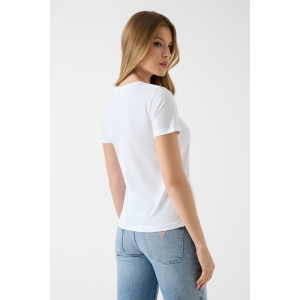 T-Shirt da donna GUESS W6YI14 K3855 Triangle