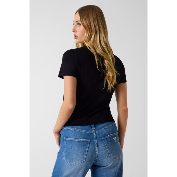 T-Shirt da donna GUESS W6YI14 K3855 Triangle