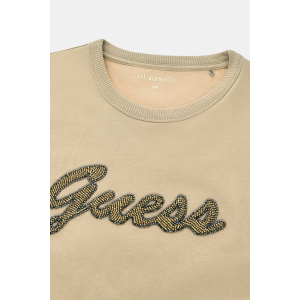 T-Shirt da donna GUESS W6YI29 K4348 Beads Script