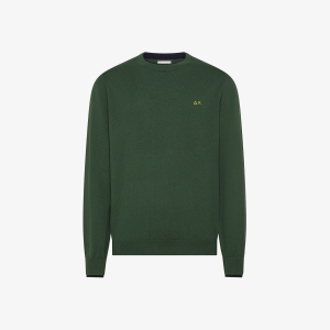 Pullover da uomo SUN68 K46159 doppio bordino