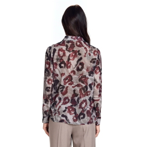 Camicia da donna TAKE TWO DT03852 stampa animalier