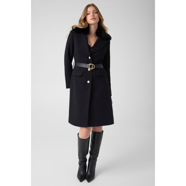 Cappotto da donna GUESS W6BL40 W4092 New Patrice