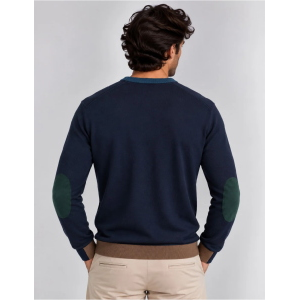 Pullover da uomo FRED MELLO 15MG con toppe