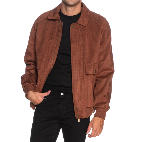 Giubbotto ecopelle da uomo GUESS M6YL36 W2822 Aviator