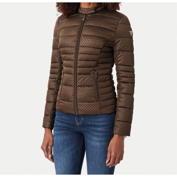 Piumino corto da donna GUESS W6YL16 W2891 New Vona