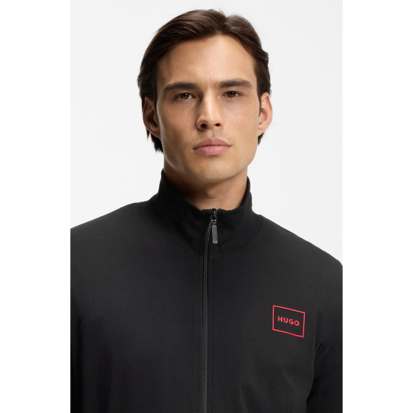 Felpa leggera da uomo HUGO Laze Zip Jacket Regular Fit