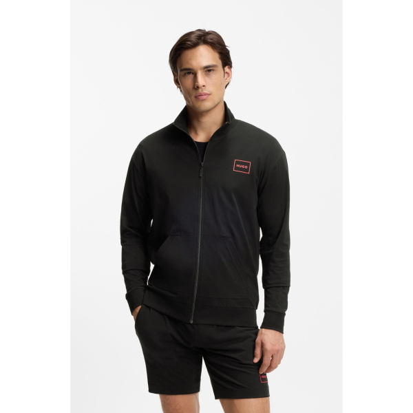 Felpa leggera da uomo HUGO Laze Zip Jacket Regular Fit