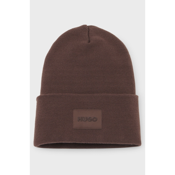 Berretto in maglia da uomo HUGO Xevon_B