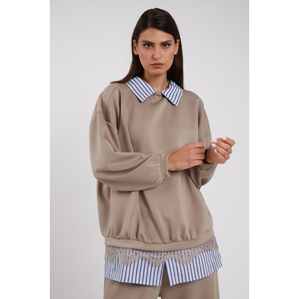 Felpa da donna SUSY MIX M081T1039