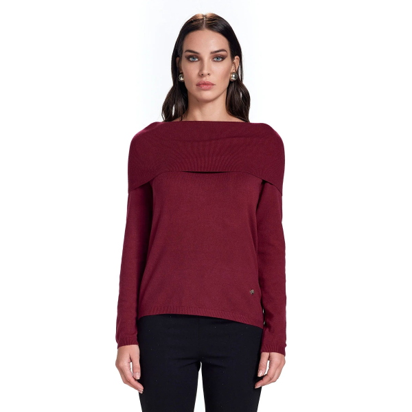 Pullover da donna TAKE TWO DT03502 collo schiffer