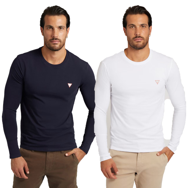 T Shirt da uomo GUESS M2YI28 J1314 super slim fit