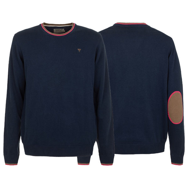 Maglione uomo con toppe outlet