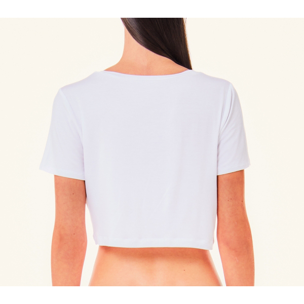 T-Shirt da donna LIU JO VA4107 JS360 cropped