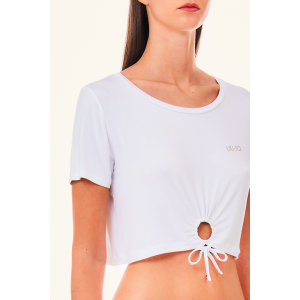 T-Shirt da donna LIU JO VA4107 JS360 cropped