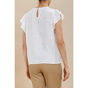 Canotta da donna TAKE TWO DKE6100 con pizzo e alette