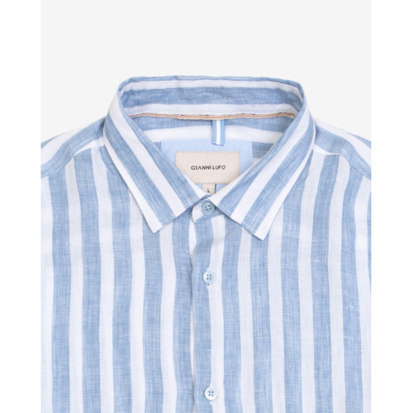 Camicia da uomo GIANNI LUPO GL7781S righe larghe
