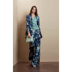 Pantalone da donna OPERA' 51320 stampa floreale Tokyo