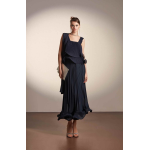 Top in georgette da donna OPERA' PF033 onde plissè