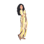 Pullover da donna WNT COLLECTION W125055 righe lurex