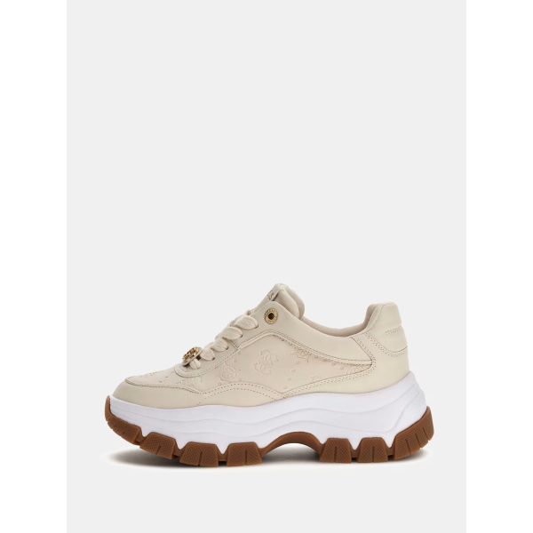 Sneakers da donna GUESS FLFBRT PEL12 CREAM Berrett2