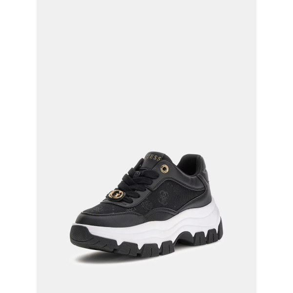 Sneakers da donna GUESS FLFBRT ELE12 BLACK Berrett2