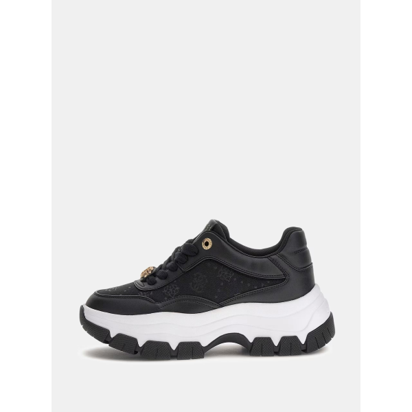 Sneakers da donna GUESS FLFBRT ELE12 BLACK Berrett2