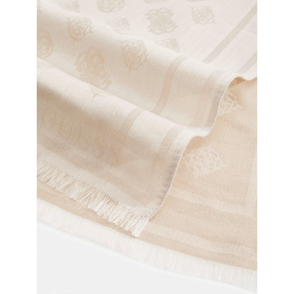 Sciarpa leggera da donna GUESS AW5467 POL03 BEI