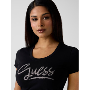 T-Shirt da donna GUESS W6RI24 J1314 Script