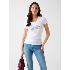 T-Shirt da donna GUESS W6RI24 J1314 Script