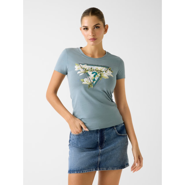 T-Shirt da donna GUESS W6RI35 J1314 Camelia