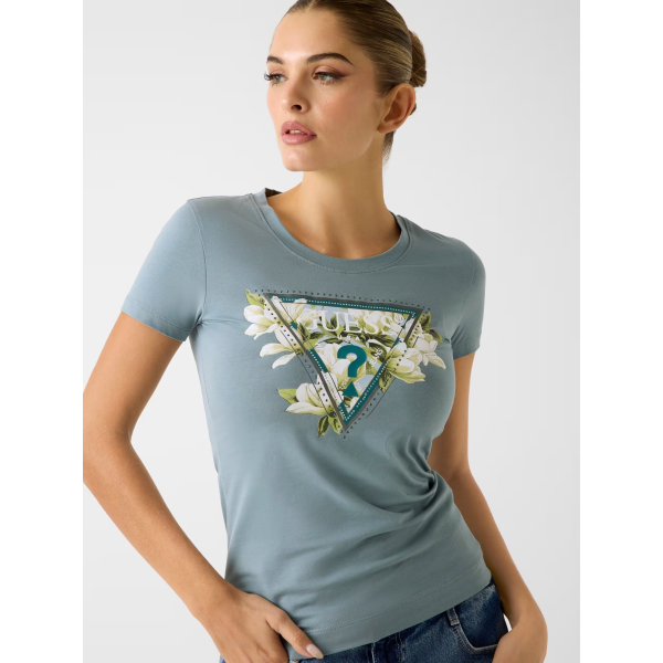 T-Shirt da donna GUESS W6RI35 J1314 Camelia