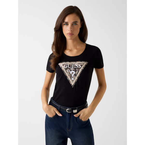 T-Shirt da donna GUESS W6RI32 J1314 Leo