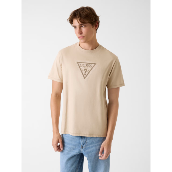 T-Shirt da uomo GUESS M6RI23 K8FQ4 Terry