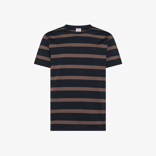 T-Shirt da uomo SUN68 T36128 a righe