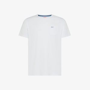 T-Shirt da uomo SUN68 T36101 jersey con taschino