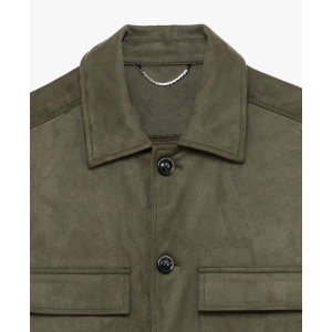 Overshirt da uomo GIANNI LUPO GL9827 in ecocamoscio