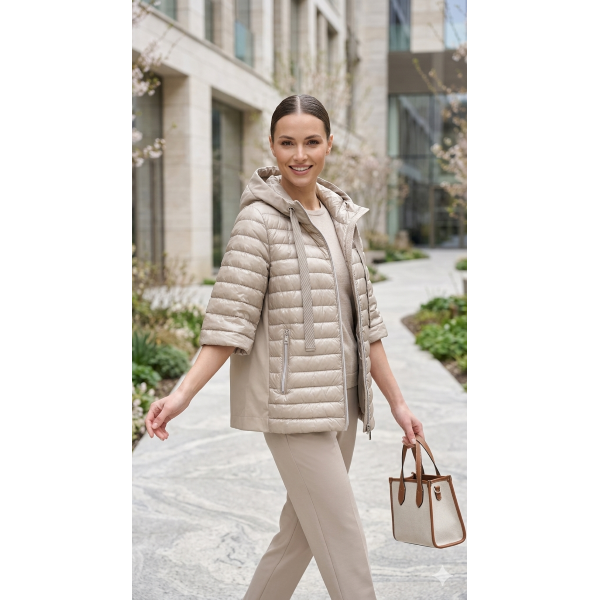 Piumino da donna CENSURED JW C454 NCN5 bitessuto