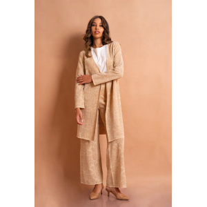 Spolverino da donna LOLITA LO26071 jacquard lurex