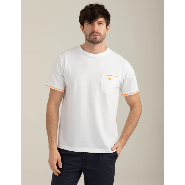 T-Shirt da uomo FRED MELLO 13TG con taschino