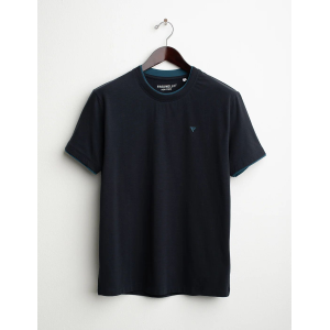 T-Shirt da uomo FRED MELLO 12TG doppio collo a contrasto