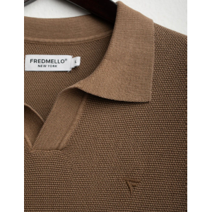 Polo derby da uomo FRED MELLO 04MA in punto piquet