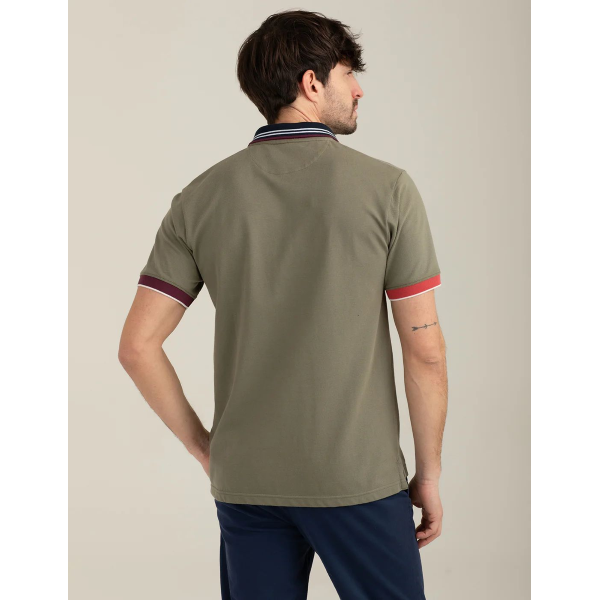 Polo da uomo FRED MELLO 19QU color block