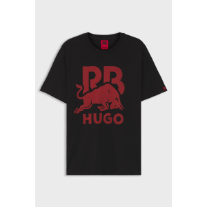 T-Shirt da uomo HUGO Dlix_RB 001 stampa Red Bull